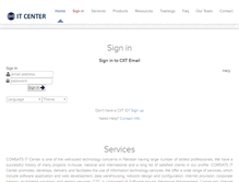 Tablet Screenshot of ciit.net.pk